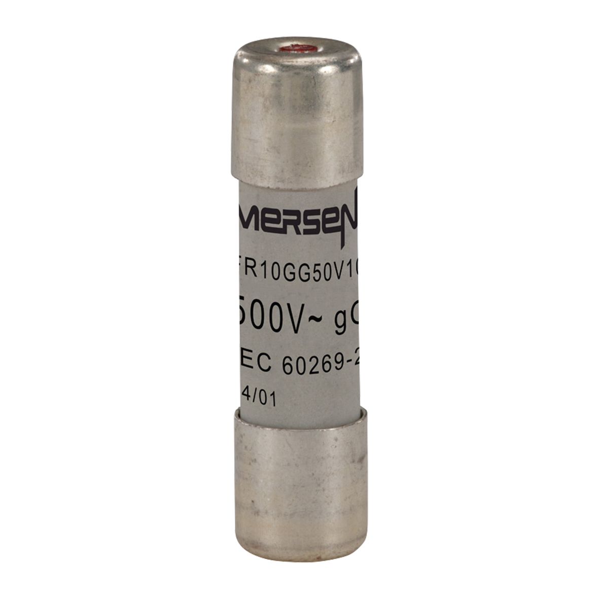 E222207 - Cylindrical fuse-link gG 500VAC 10.3x38, 10A with indicator